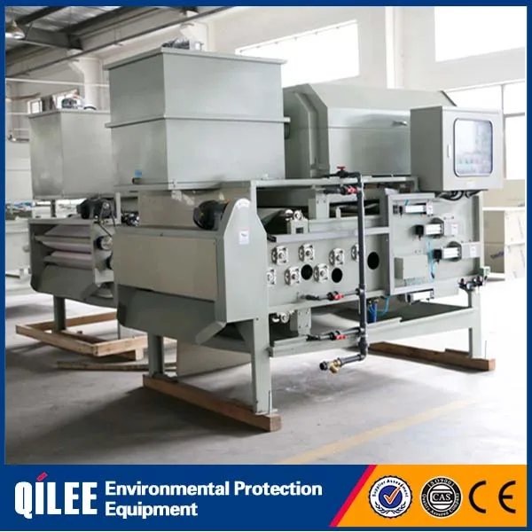 непрерывной работы ленточный фильтр-пресс