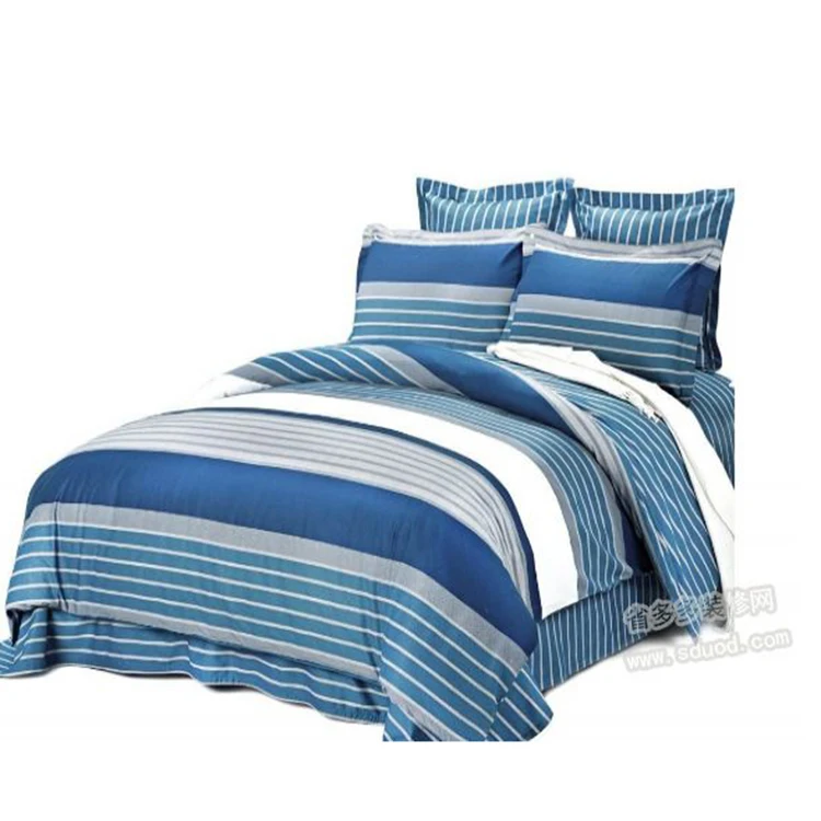 Одобрено CE, 100% хлопок, синий комплект постельного белья