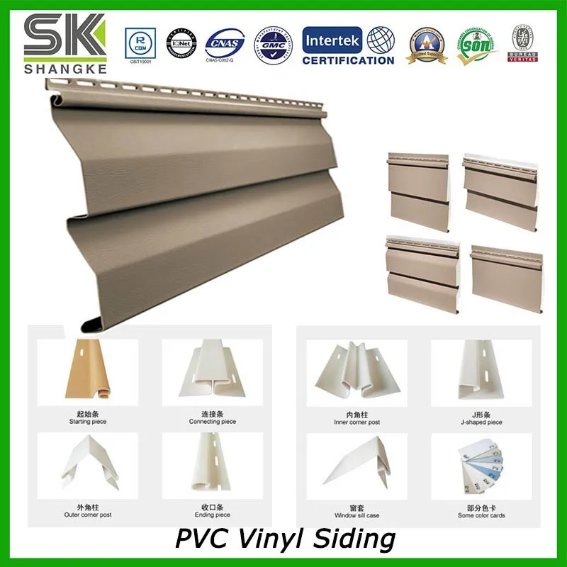Plastic Decorative Panel Board PVC Exterior Soffit