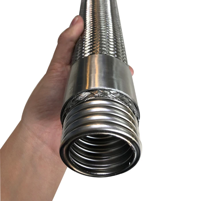 Male and female thread One/ two layer braided stainless steel hose metal flex pipe