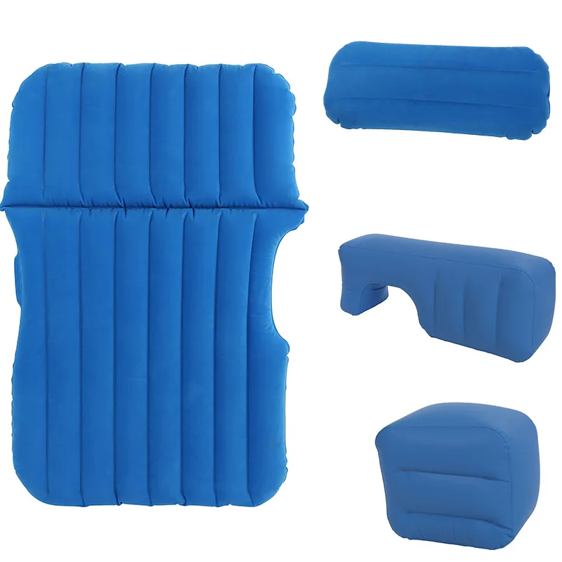 folding portable inflatable backseat air car travel bed mattress