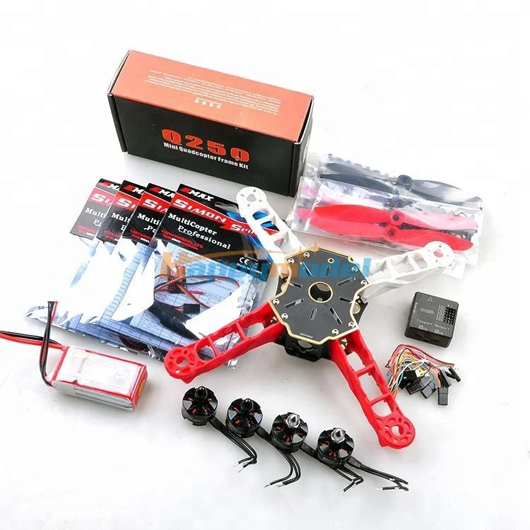 2015 High Strength HMF Totem Q250 Quadcopter ARF with CC3D Flight Control & Motors & Propeller & ESC FPV Drone for Photography
