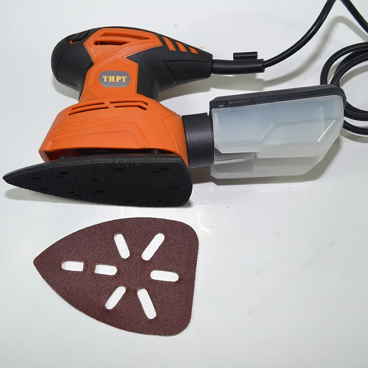 Factory high quality 130w adjustable speed electric triangle sander mouse sander set