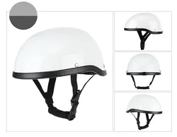Cheap Price vintage half face electric scooter motorcycle helmet street bike  Retro German style chopper cruiser cap for harley