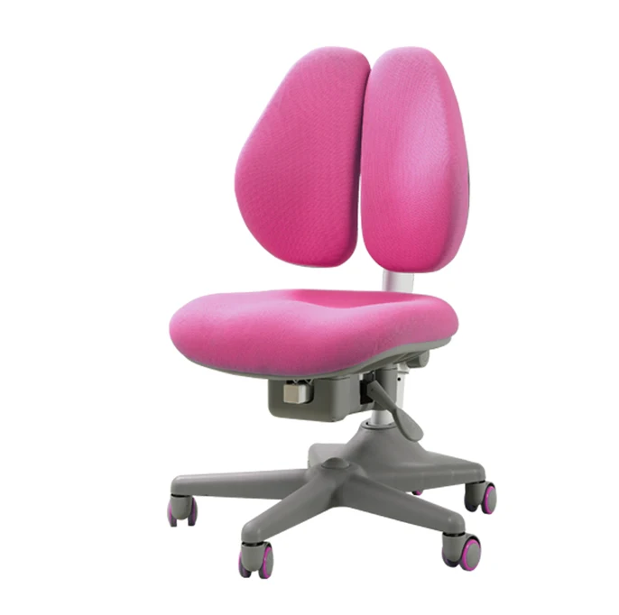 
Height adjustable Lockable wheels Ergonomic Kids Study Chairs 