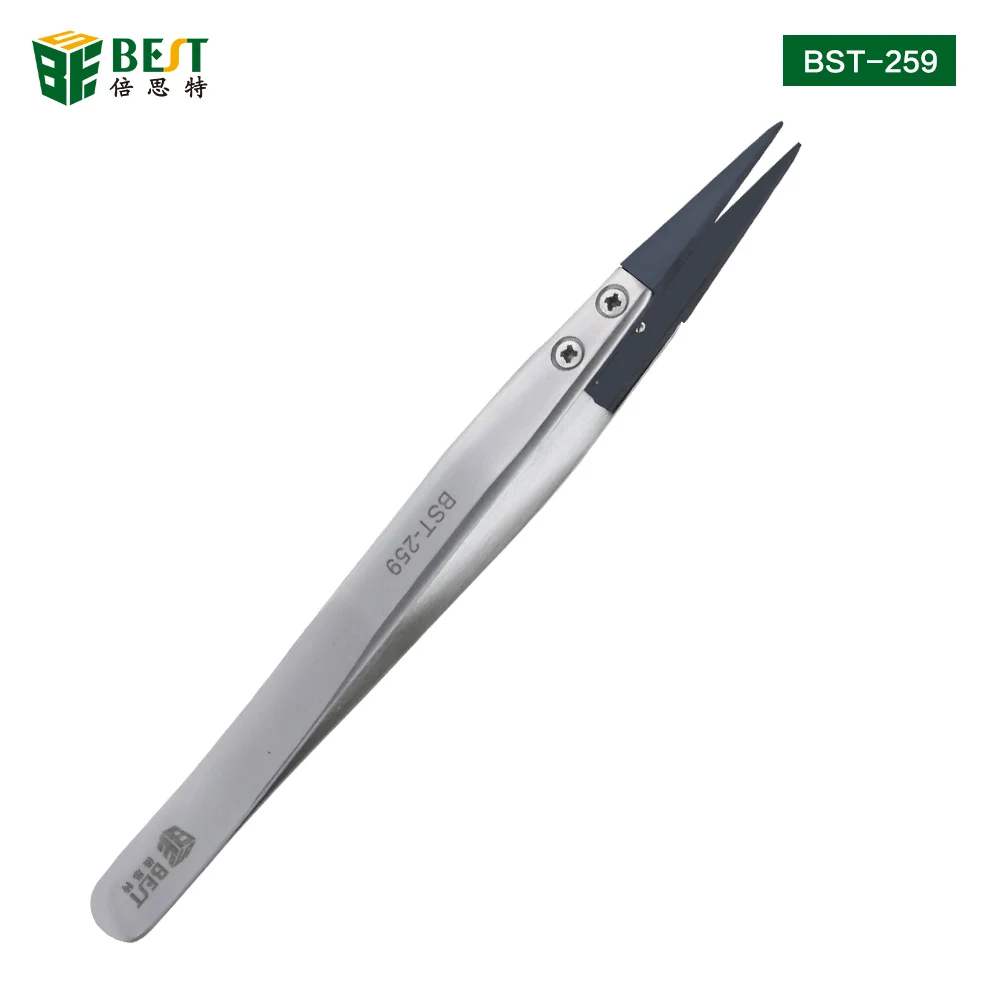 Лидер продаж CE резиновый пинцет с наконечником сменный Пинцет для ремонта электроники