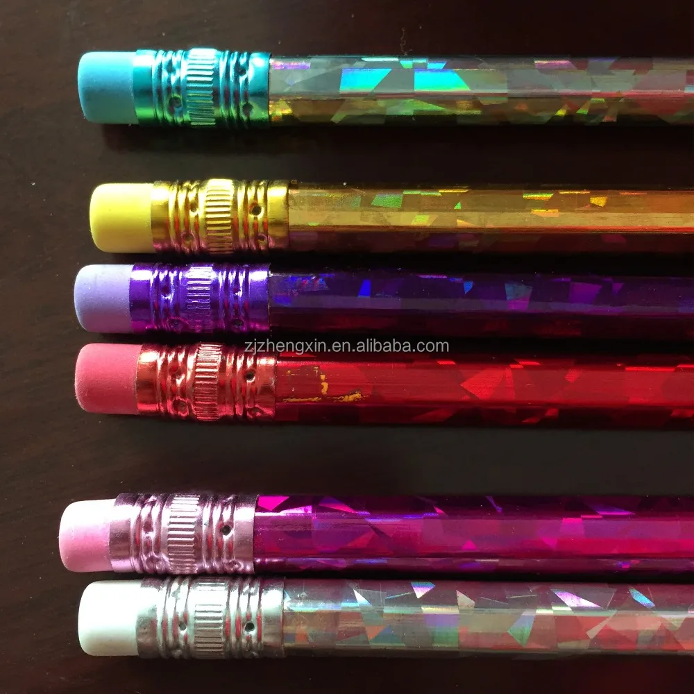 
foil hb pencil with eraser 