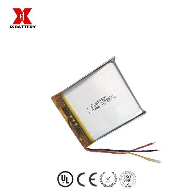 li ion polymer lithium battery 3.7v 1350mah lipo battery 604045 for electric toys