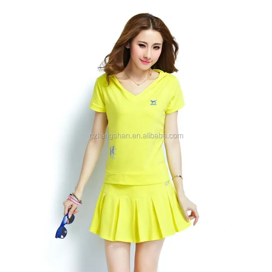 
Ladies tennis wear sportwear/fitness suits 