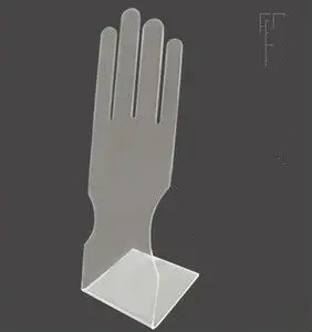 acrylic glove holder,glove display self