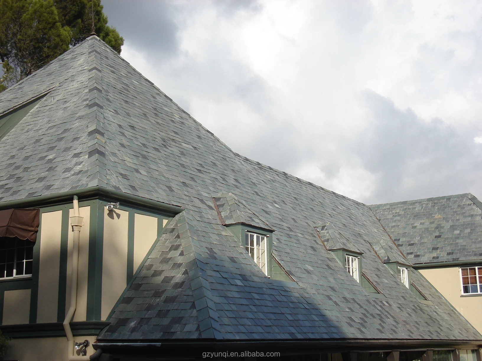 Chinese Factory decoration roofing slate Black slate tiles for roof slate price