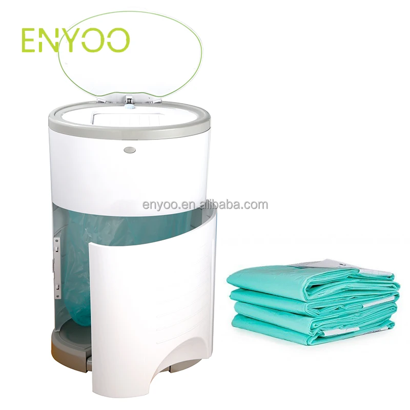 blue ,white color 4 count diaper pail liner refills 100% Compatible With Dekor Classic