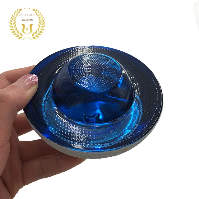 Светоотражающий маркер кошачий глаз безопасности дорожный отражатель закаленное стекло дорожный стержень