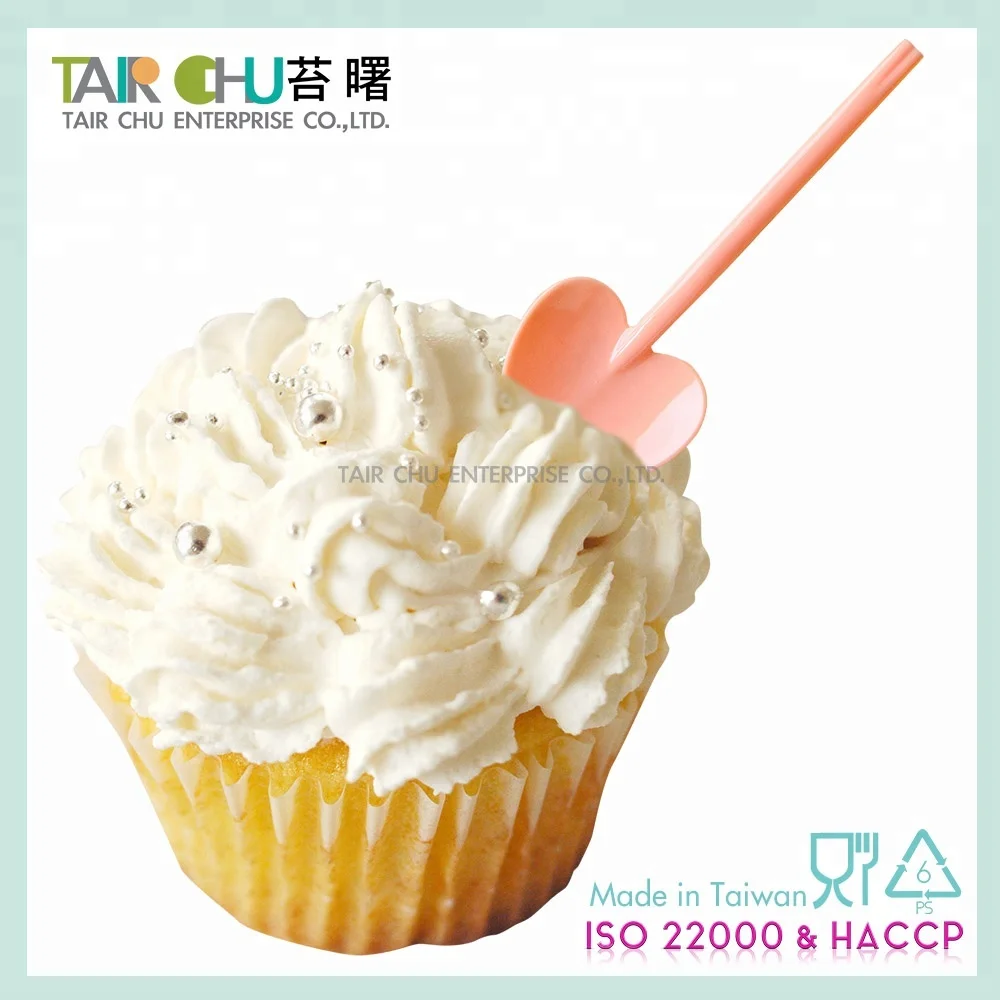 Made in Taiwan HACCP Certified Colorful Plastic Disposable Spoon