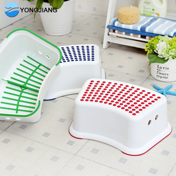
Hot sale good quality plastic baby bathroom step stool 