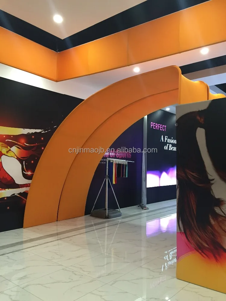 
Digital printing sublimation/UV/LATEX printing 100 PCT display fabric with stretch good elasticity 