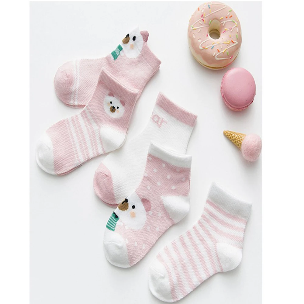 
China Manufacturers Cotton Fabric Baby Socks Set Children Socks 