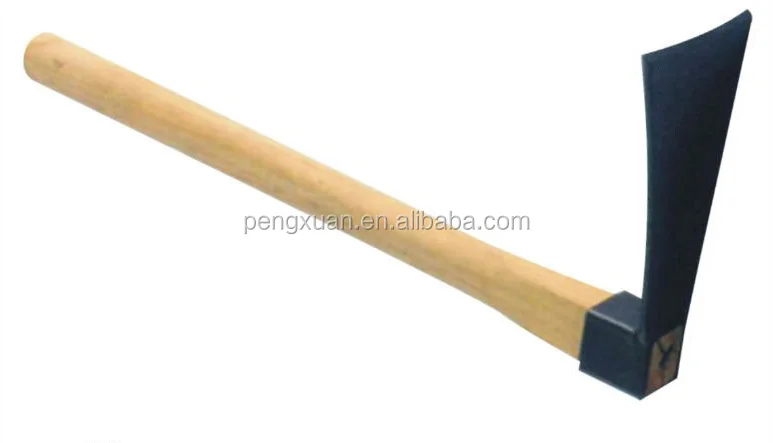 
China Wholesale High-quality Varnished wooden handle garden hoe 