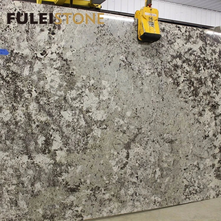 Best quality natural brazilian exotic alaska white granite slabs for countertops