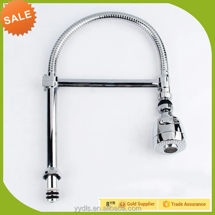 
9300 Stainless steel kitchen faucet hose Chrome plated universal direction shower heads 