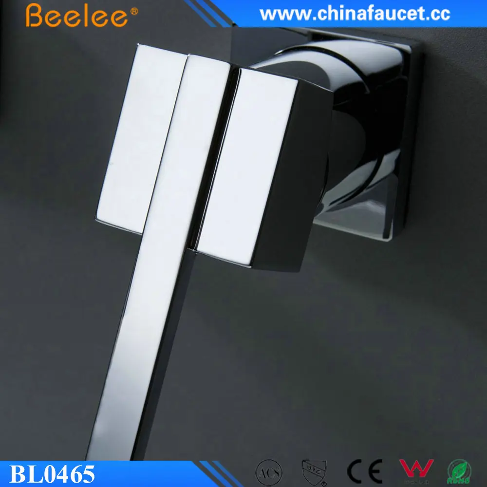 Beelee BL0465 Wall Mounted Waterfall Bathroom Faucet Vanity Sink Mixer Tap
