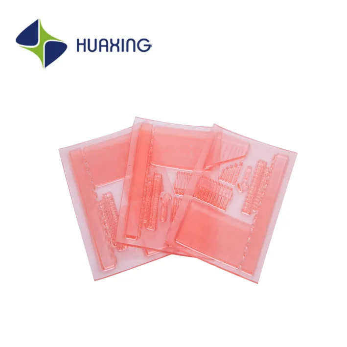 
4.70MM Huaxing resin flexographic polymer plate for flexo printing 