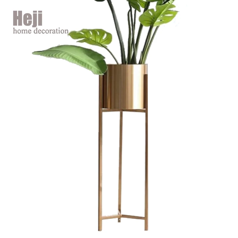 Cheap Tall Luxury Indian Cylinder Cast Iron Flower Vase For Floor Deco