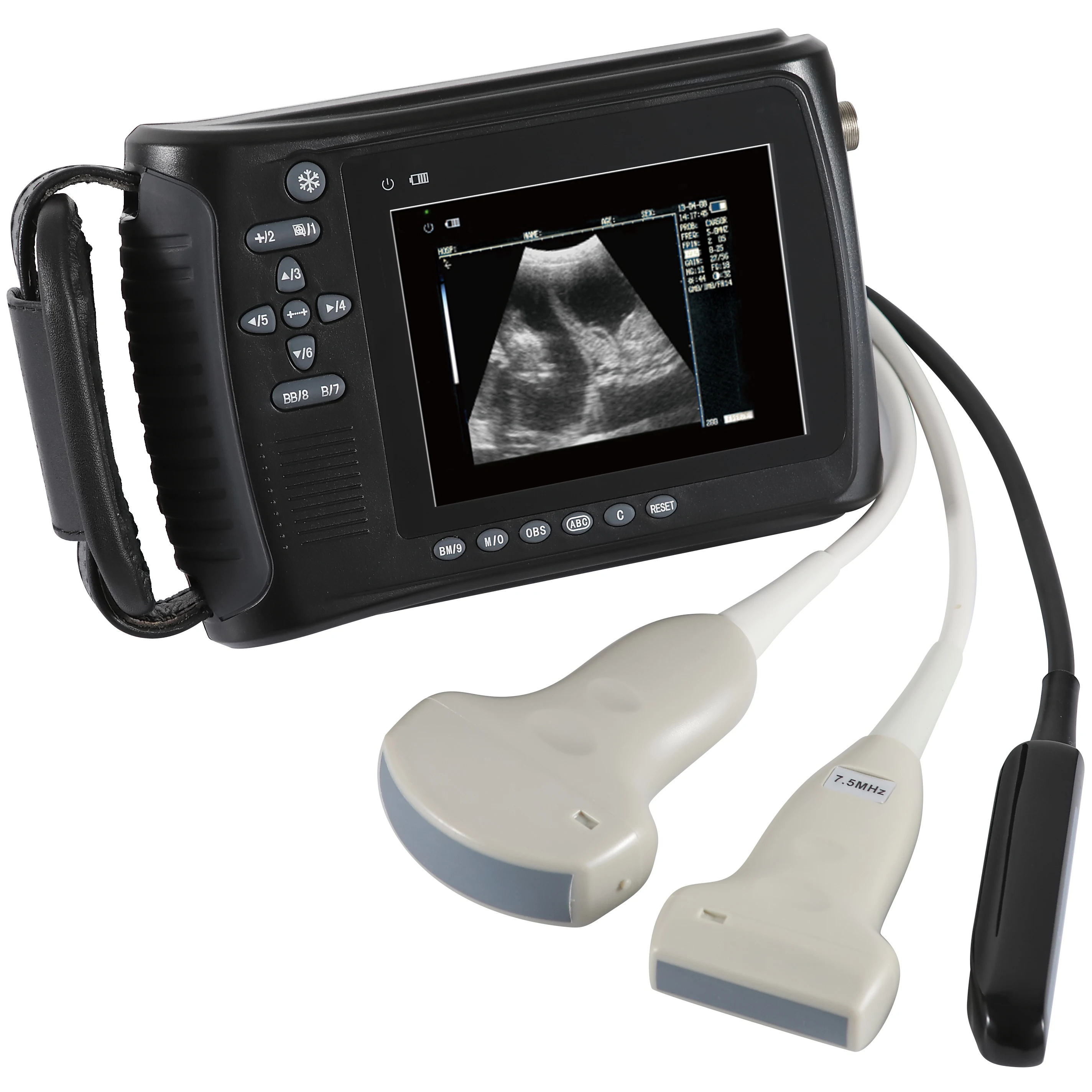 Portable Veterinary Ultrasound Equipment Cow /Horse /Goat /Pig Pregnancy Ultrasound Scanner Echograph Machine