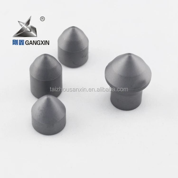 High quality control K30, K40 Gangxin Brand tungsten carbide coal tips/bit for coal drilling sanxin