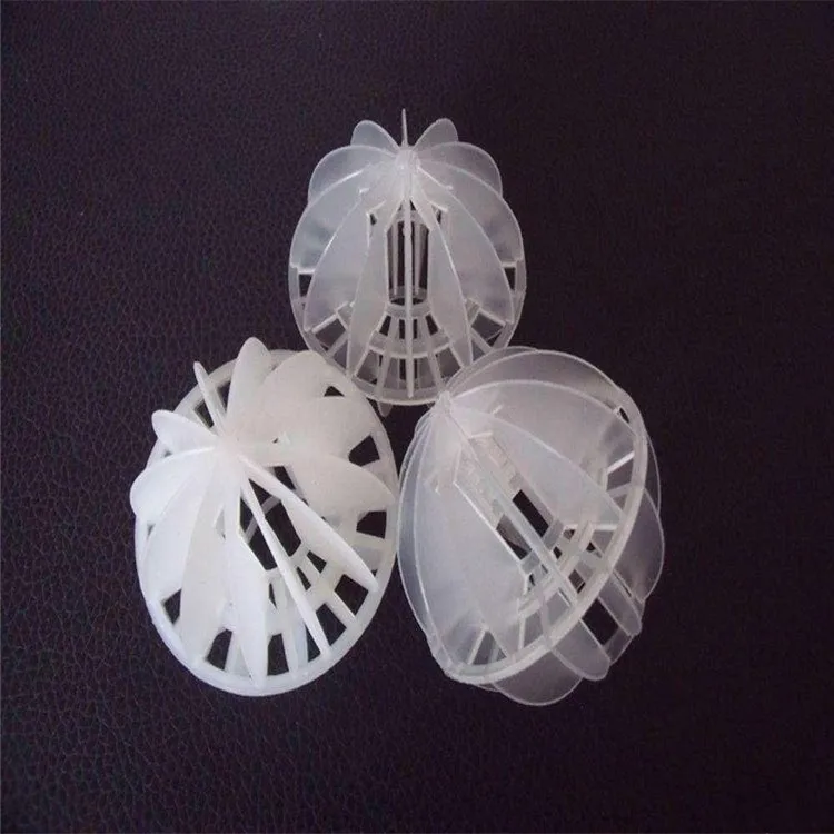 50mm plastic polyhedral hollow ball/PP plastic hollow ball