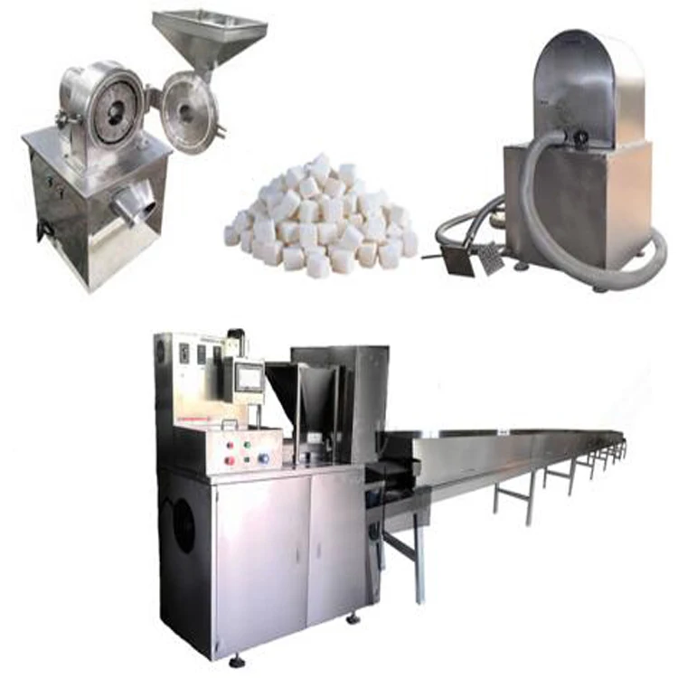 
high quality sugar cube maker sugar processing production line/sugar cube making machine 