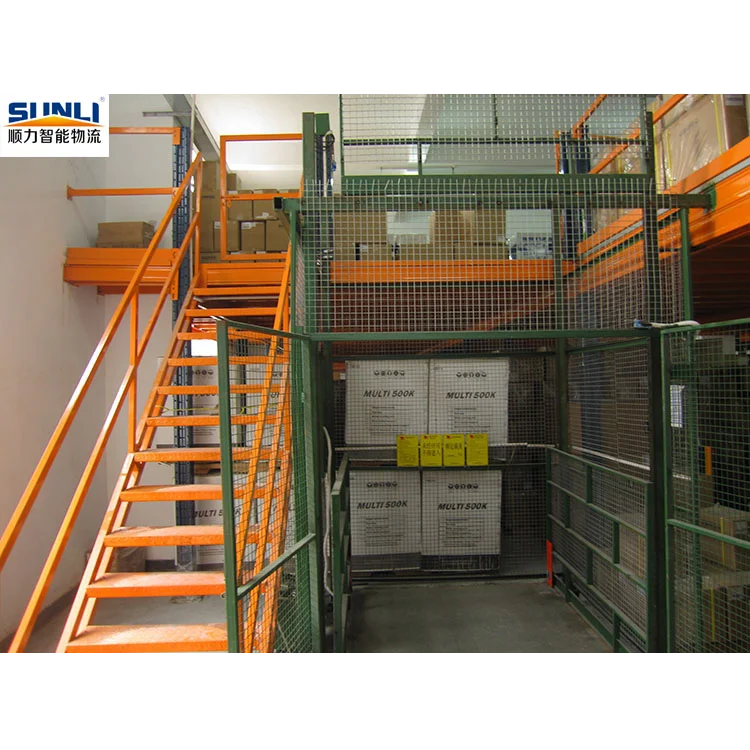 Новый промышленный стеллаж для хранения, металлический напольный стеллаж для склада, мезонин