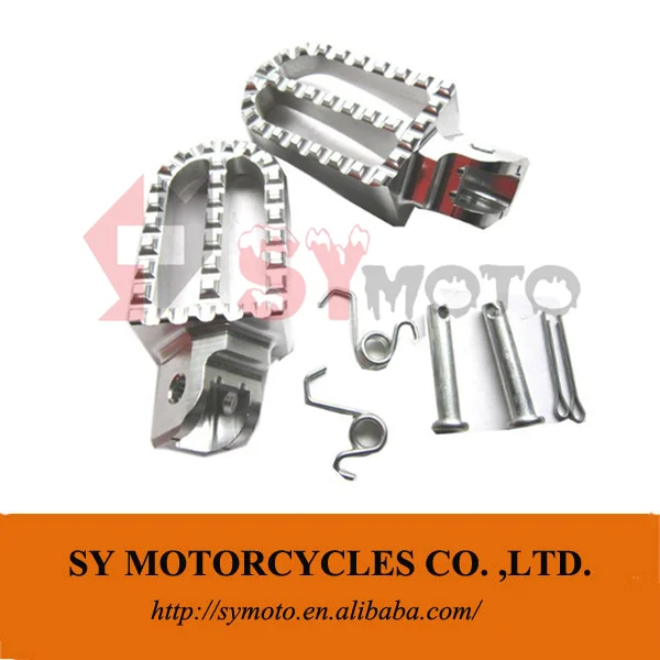 Silver CNC footpeg