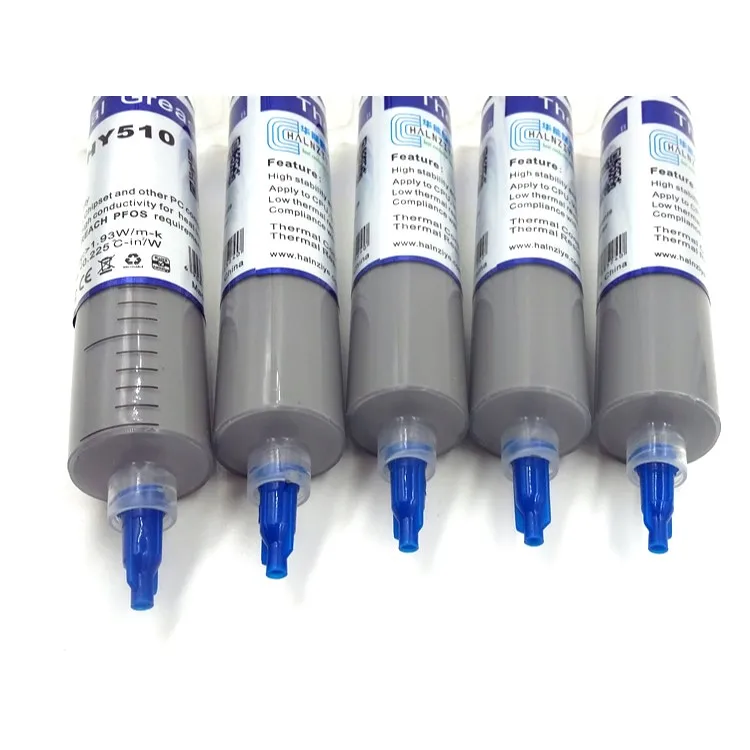 Grey 30g led lights heat sink thermal paste syringe high temperature artic silver CPU processor Conductive thermal paste