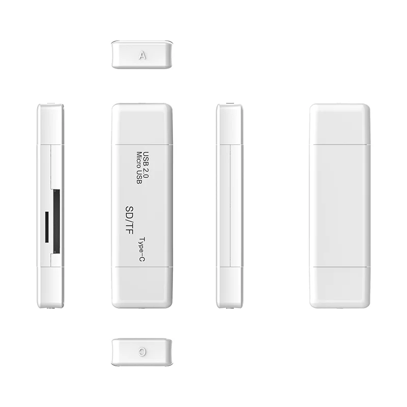  Новейший дизайн алюминий 3 в 1 TYPE-C USB3.0 HUB адаптер с Поддержка sd-карт и TF кард-ридер для системы