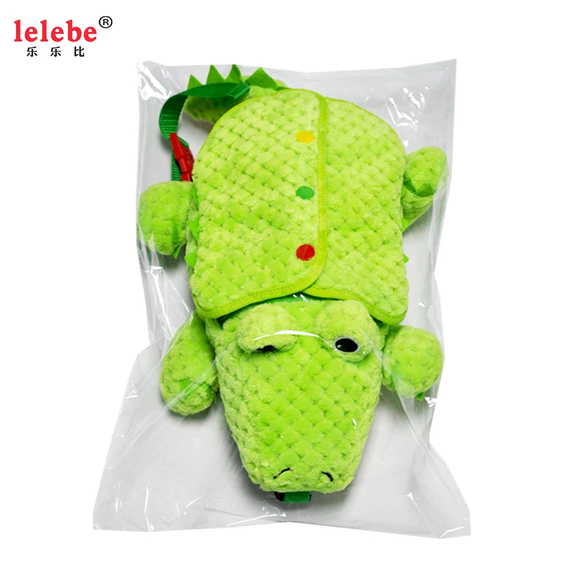 
lelebe 2020 animal crocodile infant green educational games back pack girls backpacks sets with best selling baby product 