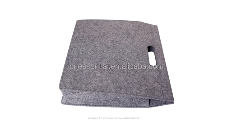 2018 new arrival high quality felt laptop computer bag felt magazine holder