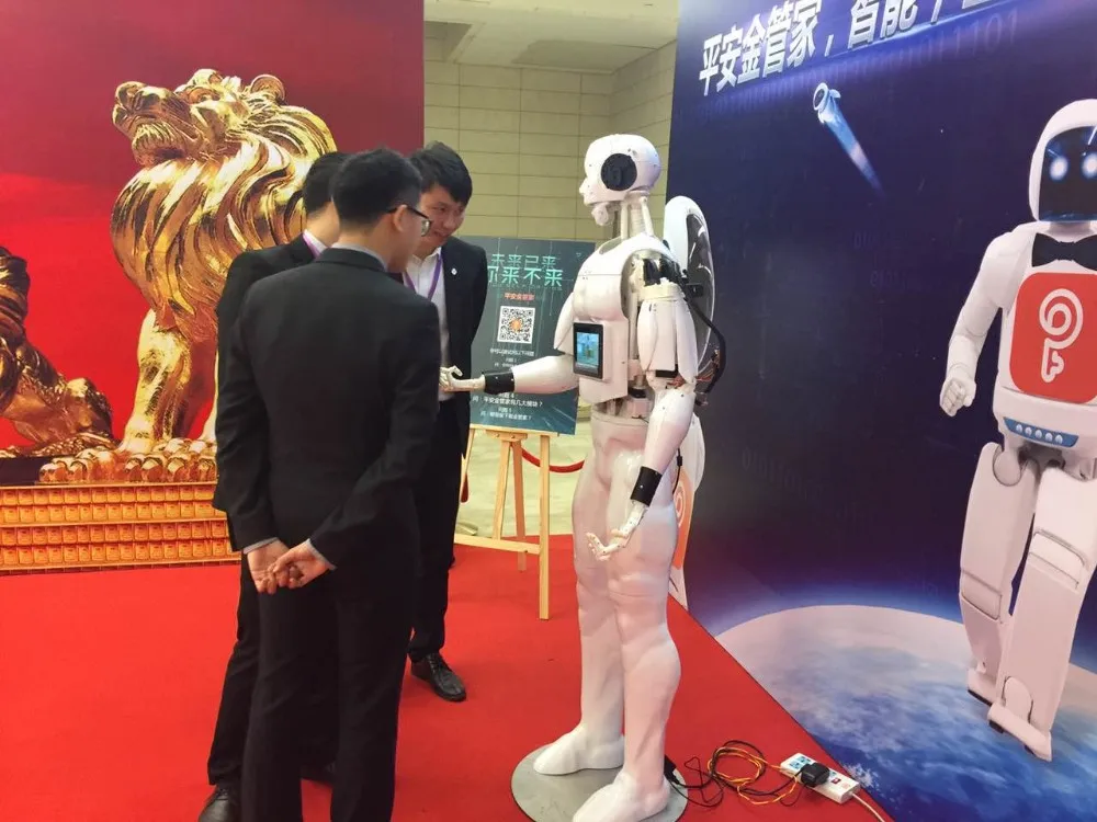 museum exhibition hall display and school  educational smart humanoid robot