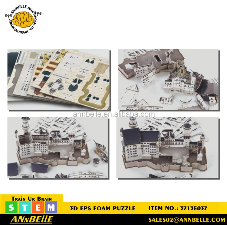 Thai Souvenir 3d Puzzle the Pagoda of the Temple of Dawn (Thailand)