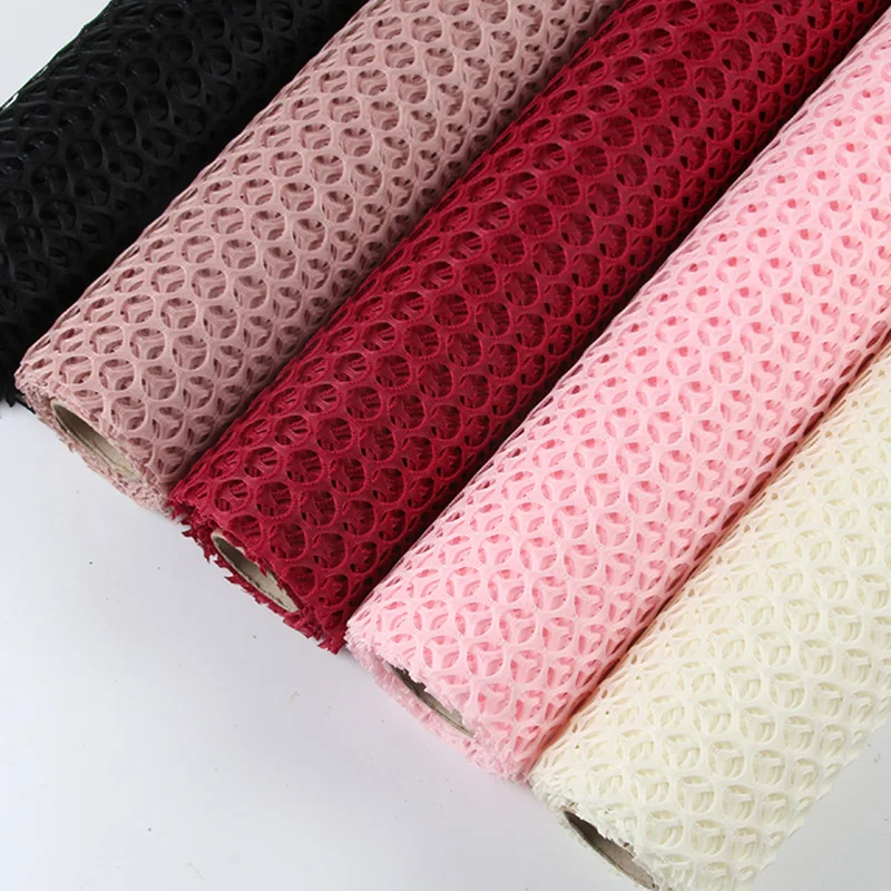 
Hot Sale Cilrcle Holes Florist Bouquets Paper For Flower Wrapping Mesh 