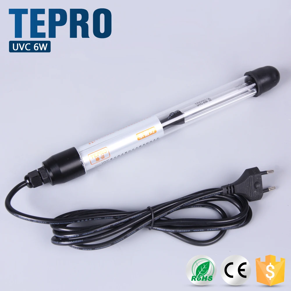 Self-балласта погружной ультрафиолетовые лампы стерилизации 6 Вт 10 Вт 15 Вт аквариум УФ стерилизатор