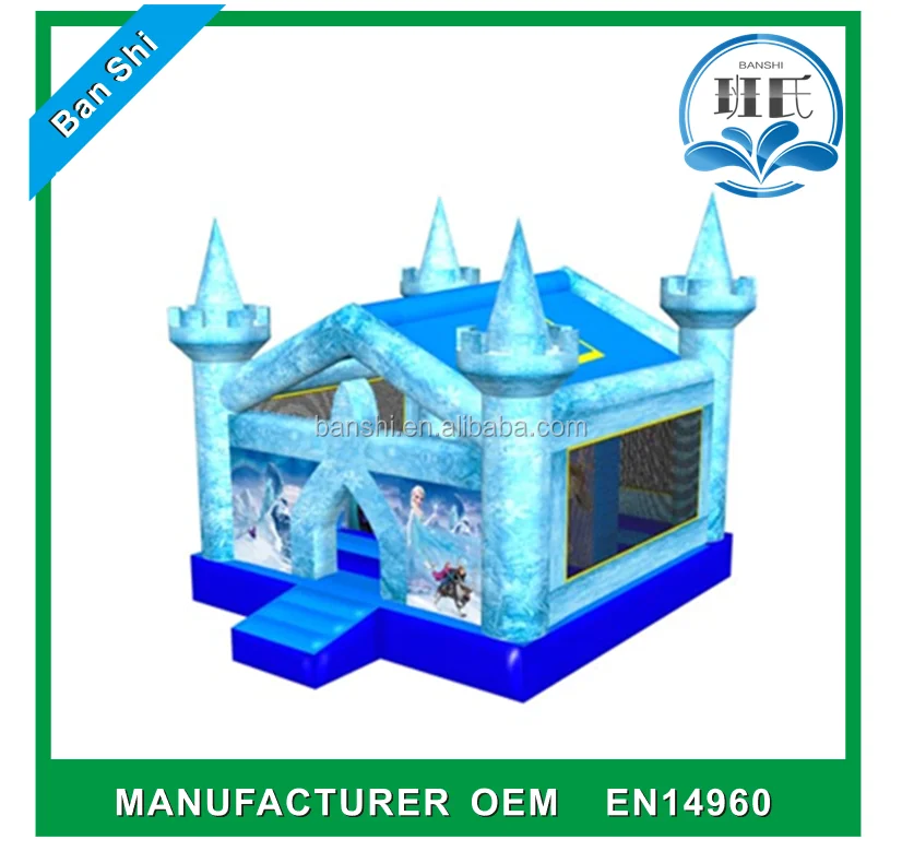
Hot sale inflatable jumper house, small inflatable indoor bouncer, inflatable bouncer frozen 