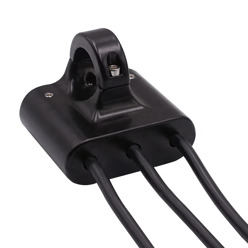 ATV Motorcycle 22mm Handlebar Mount Waterproof Fog Spotlight Self Lock On Off Three Button Control Switch