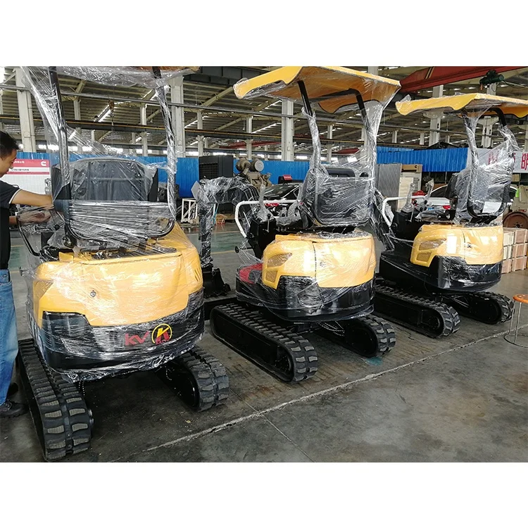 RUBBER CRAWLER FAST SPEED AND FLEXIBLE MINI GARDEN EXCAVATOR WITH USA EPA MOTOR