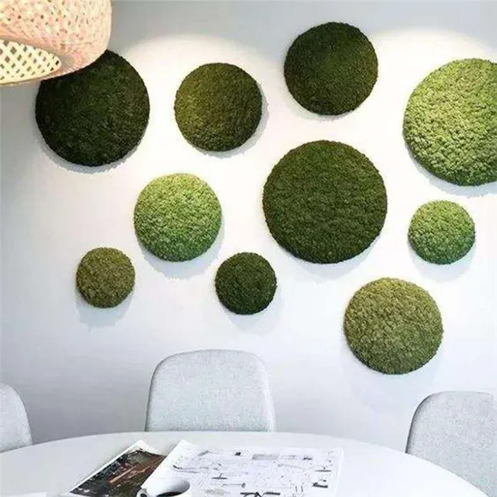 Wholesale decorative moss best quality preserved moss mat for festival wall