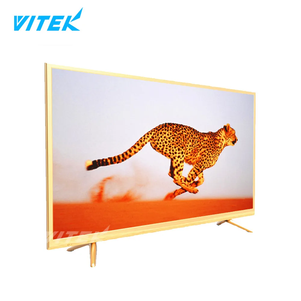 золотой ТВ Smart 4 К Ultra HD Золотой Серебряный цвет высокое качество LED-телевизор оптовая цена дешево телевидения