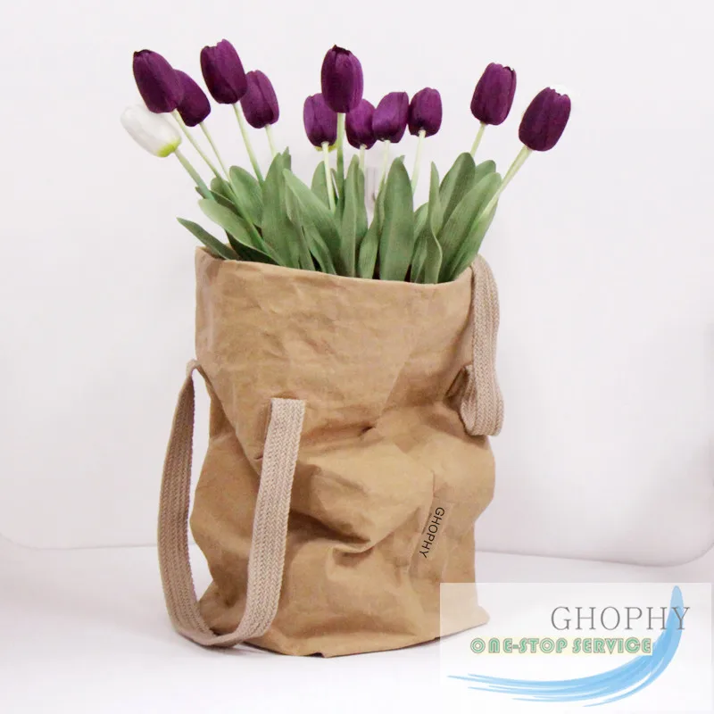 Kraft Paper Bag Supplier Unique Washable Paper Bag,water Resistant Paper Bag, Waterproof Food Carton Packing Offset Printing