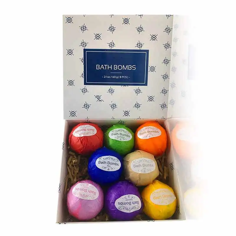 Private label good quality rainbow cloud bath bomb Organic Essential Oil Bath Bombs For sale