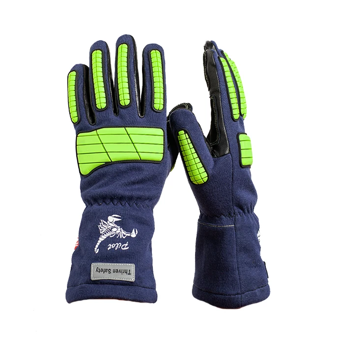 High End Nomex Shock Proof Mechanical Gloves Aramid Gloves Work Gloves