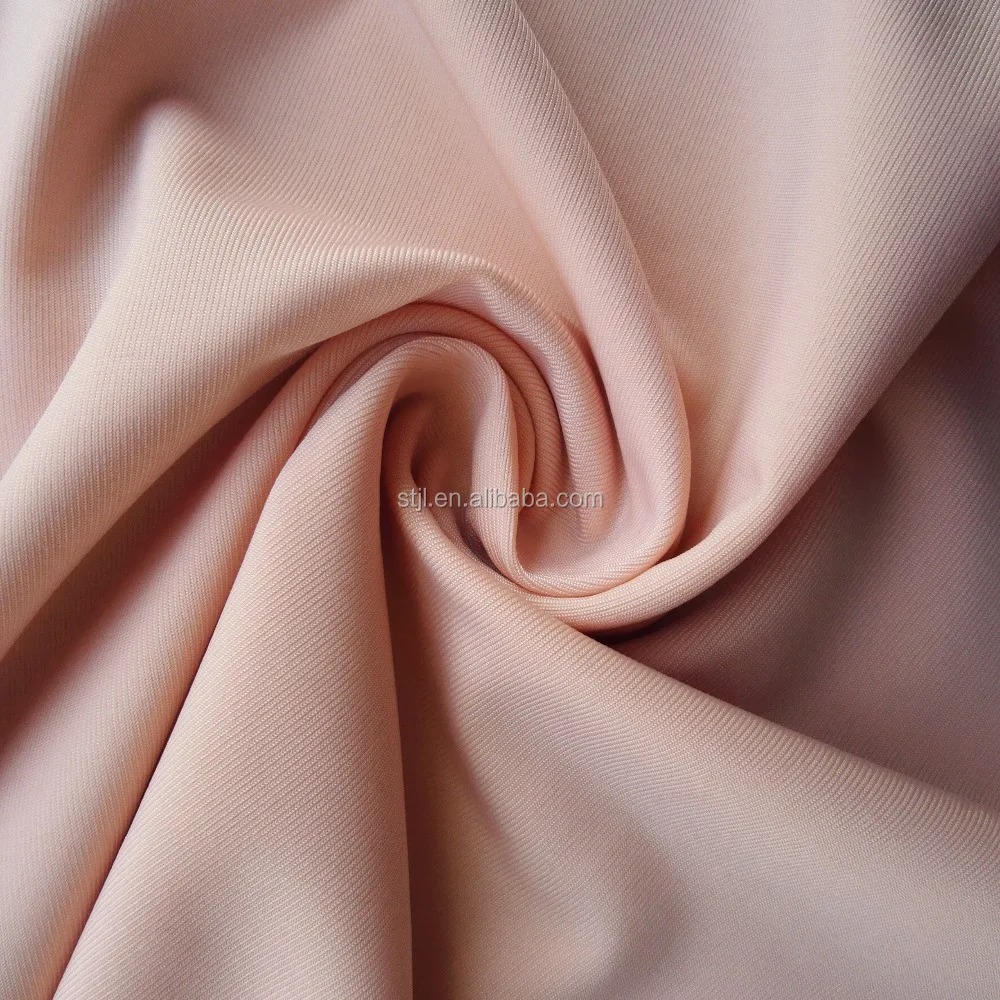 Wholesale weft knit 90 nylon 10 elastane jersey knit fabric for lady pants